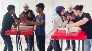 Mecitözü’nde bilekler konuştu