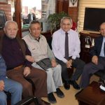 Köşe yazarlarının ziyareti